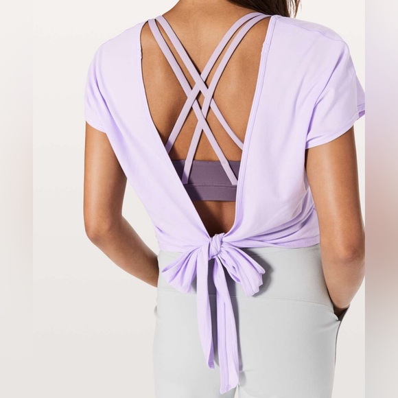 lululemon athletica Tops - Lululemon Its A Tie Tee